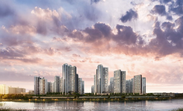 둔산 더샵 엘리프 조감도