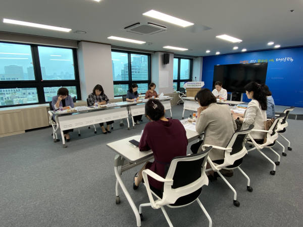 ‘소규모 사립유치원 급식 영양관리 및 식생활 교육자료 개발 TF 협의회’개최