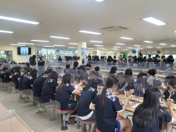 건강급식데이 행사 모습