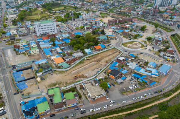 복원‧정비중인 홍주읍성