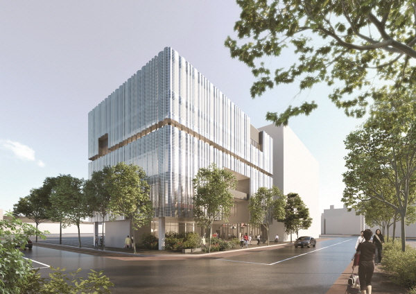 전민복합문화센터 조감도