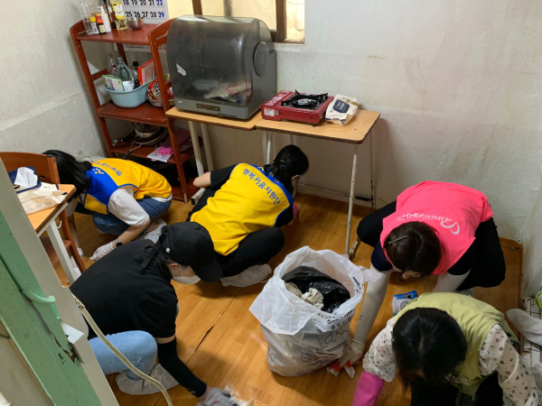 주거환경개선사업 진행 장면/아산시 제공