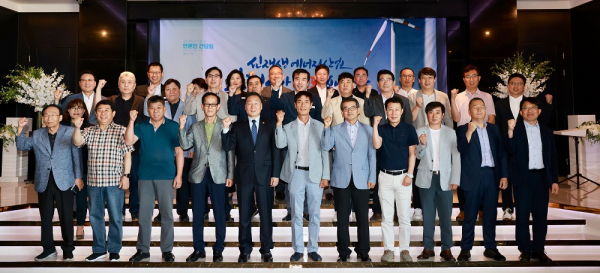 열린 민선 8기 1주년 언론인 간담회 개최 모습