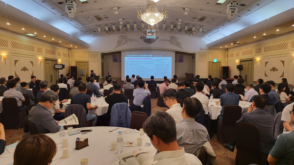 조찬특강 진행 장면/충남북부상공회의소 제공