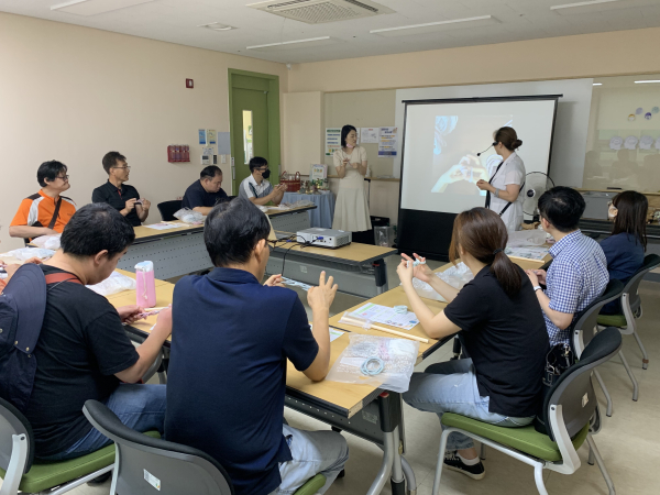 양말목 안마봉 만들기 체험