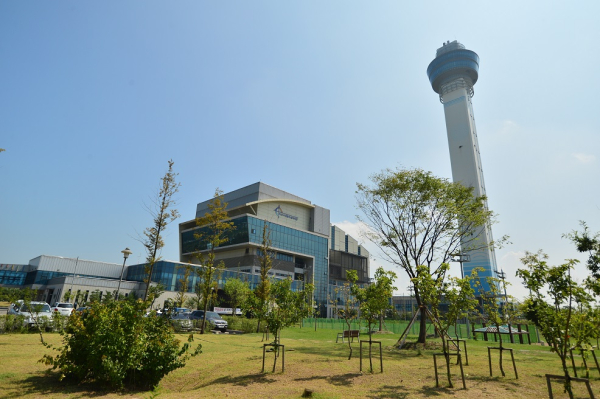 아산시 생활자원처리장 전경