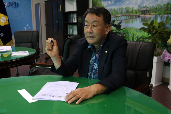 부여군의회 장성용 의장