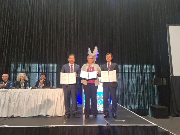 지난 2일부터 7일까지 남아공 케이프타운에서 열린‘2023 세계동물유전학회총회 모습