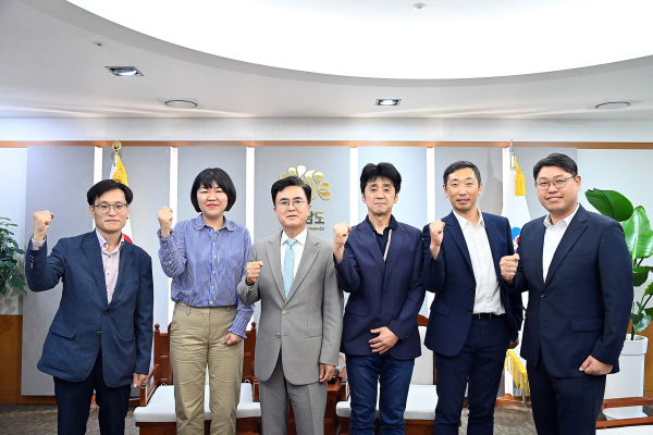 해외사무소장 도지사 접견