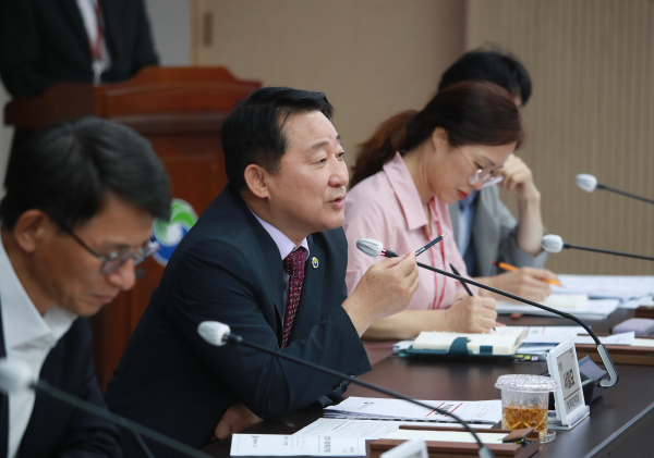 대전 서구 7월 확대간부회의 장면