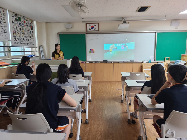 찾아가는 진로교육 ‘꿈꾸는 숲’ 운영 사진