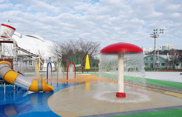 당진종합운동장 생활체육공원 수경시설