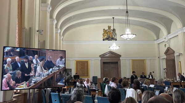 英 킹스턴 왕립구 의회 ‘김치의 날’ 제정 결의안 통과현장