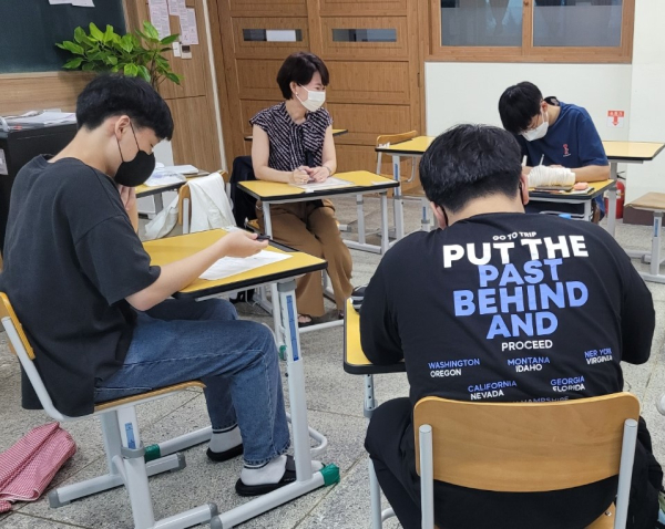 찾아가는 방학 중 학습 캠프 '배움 동행' 운영 모습