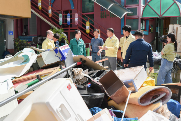 호우 피해 복구 총력 - 김기현 국민의 힘 대표 현장 방문