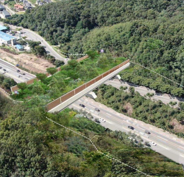 생태통로 조감도/천안시 제공