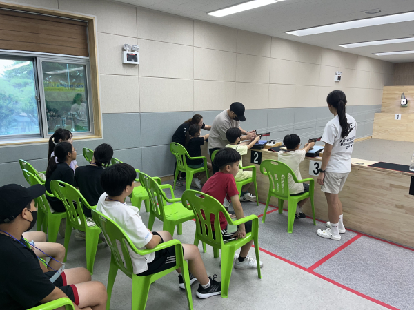 여름방학 사격캠프