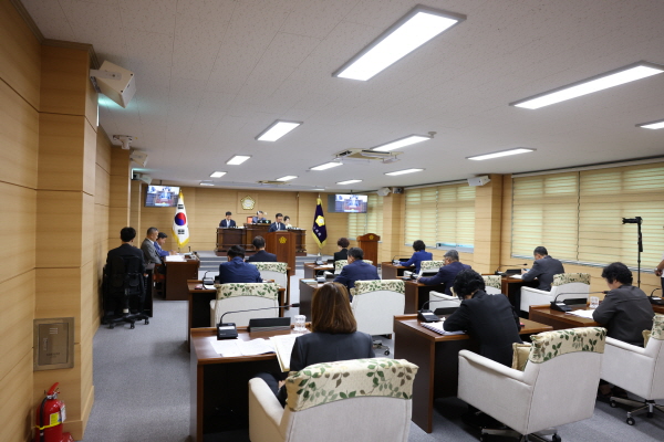 부여군의회 제276회 임시회 본회의