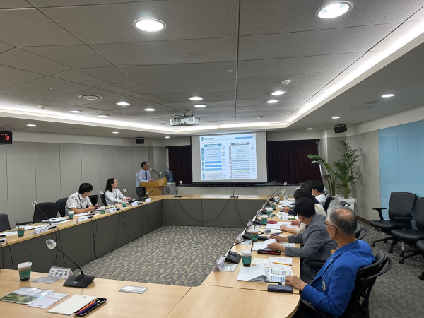 충남도립파크골프장 착수보고회