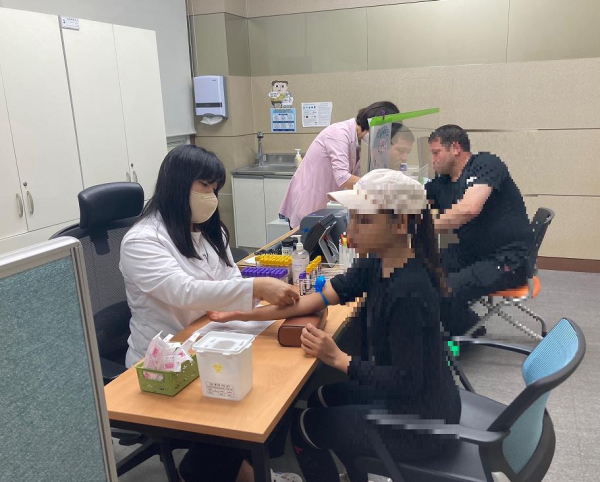 수해지역 외국인 건강검진 서비스