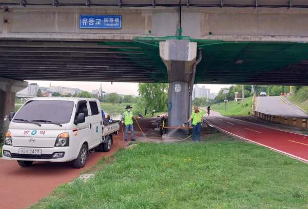장마 이후 대대적인 방역소독 실시
