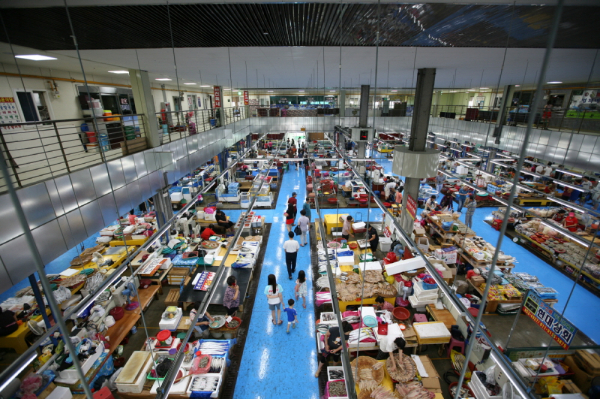 서천특화시장 전경