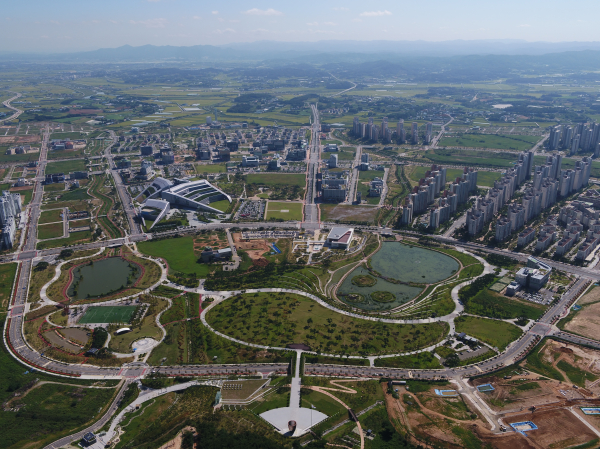 홍예공원 드론 사진