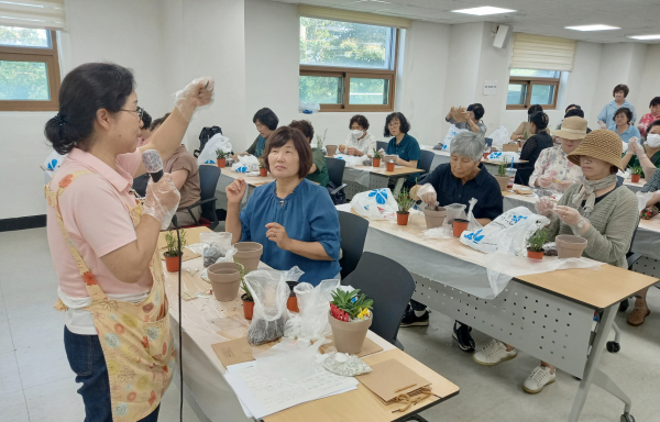 2023년도 ‘생활개선 기술전달 연찬회’ 운영 모습.