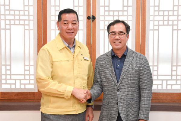 ㈜가이온 강현섭 대표 방문 사진