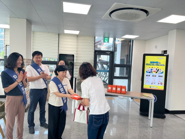 출근길 반부패 청렴정책 3善3無 홍보 실시