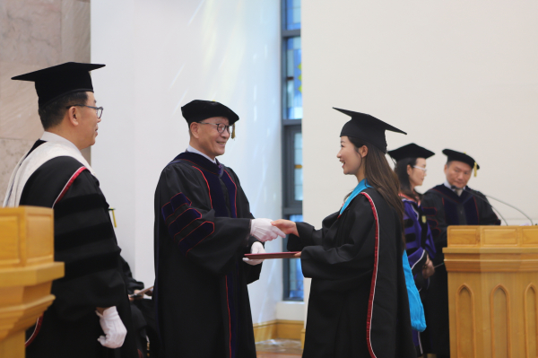 제39회 후기 학위수여식 개최 모습