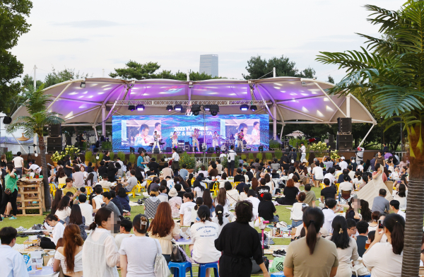 지난 18일부터 3일간 유림공원에서 개최된 2023 유성재즈맥주페스타’현장