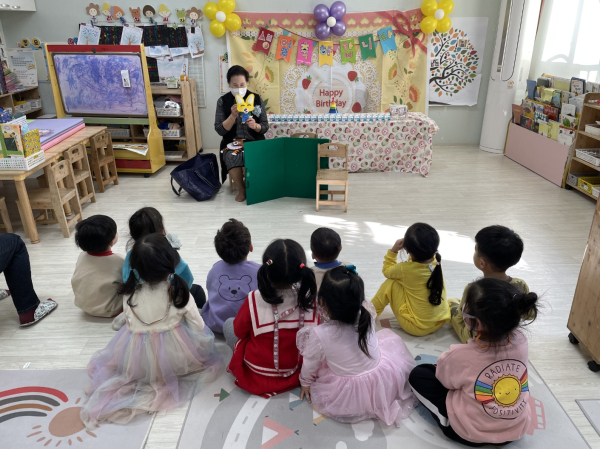 삽교신나라어린이집동화구연