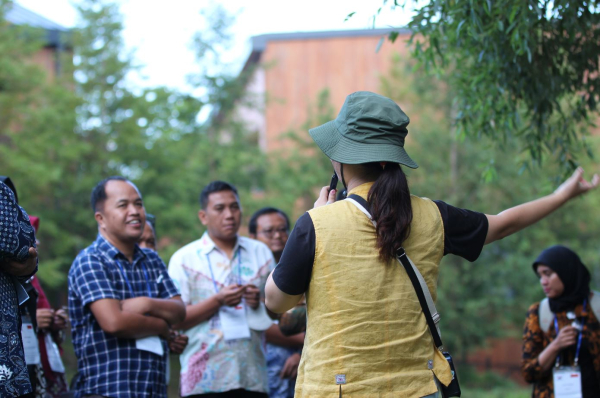 프로그램 운영 장면. 한국산림복지진흥원 국립대전숲체원 제공
