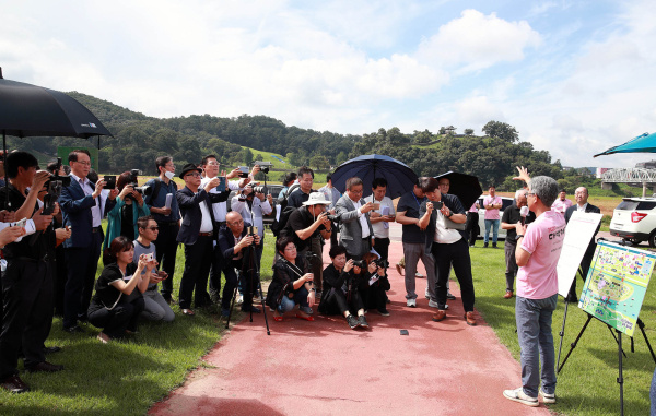 31일 공주 현장 점검 모습