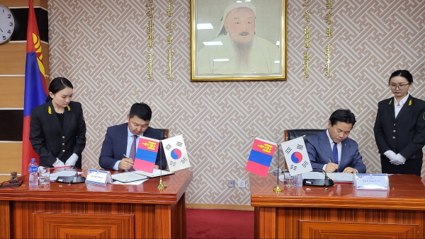 업무협약 체결 모습