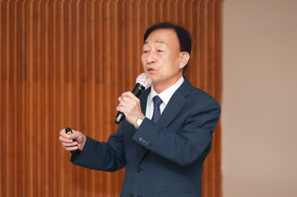 2023 지방공무원 신규임용예정자 교육 및 설동호 교육감 특강 진행 모습