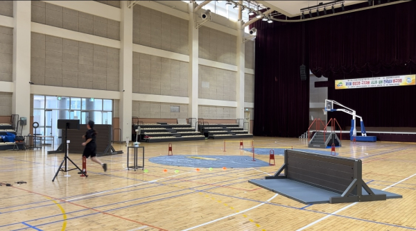 순환식 체력검사 장비