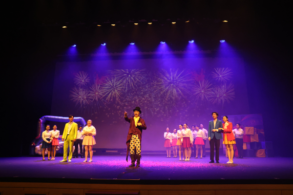 청양군  창작뮤지컬 ‘사랑의 묘약’ 상연 모습