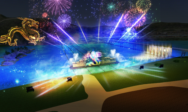 대백제전 - 수상멀티미디어쇼 (공주시 하이라이트샷)