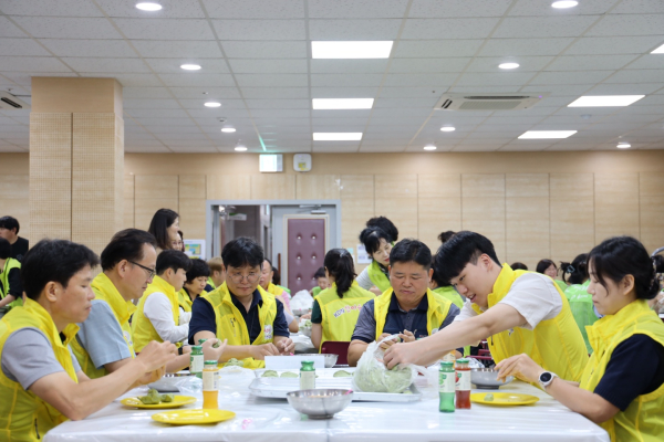 (노랑조끼) 한전KDN㈜ 대전충청지역본부 임직원 봉사단