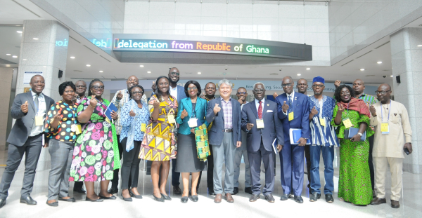 가나 대통령 선임자문관 ID본부 방문 사진