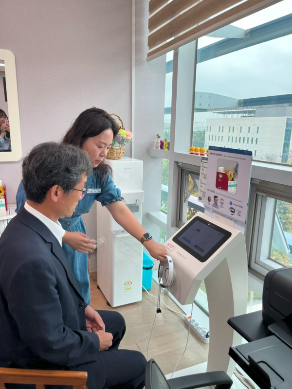 에듀힐링센터, 울산시교육청 관계자 방문 모습