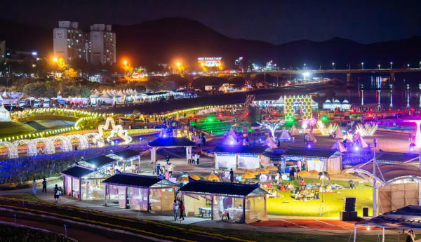 2023 대백제전 - 금강신관공원과 미르섬 야경