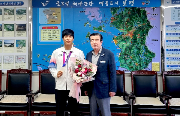 보령시청 요트팀 이태훈 선수, 항저우 아시안게임 은메달 획득