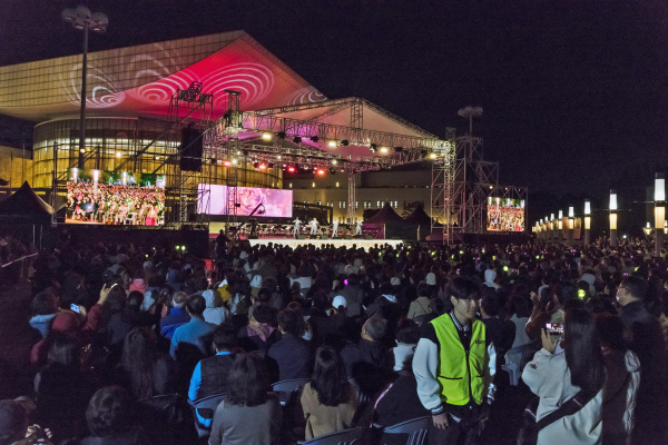 개관 20주년 기념음악회 현장 모습