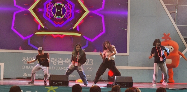 막춤대첩 진행 장면/사진=박동혁 기자