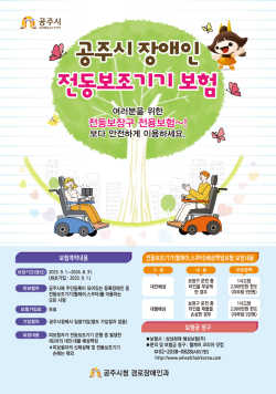 장애인 전동보장구 보험 지원