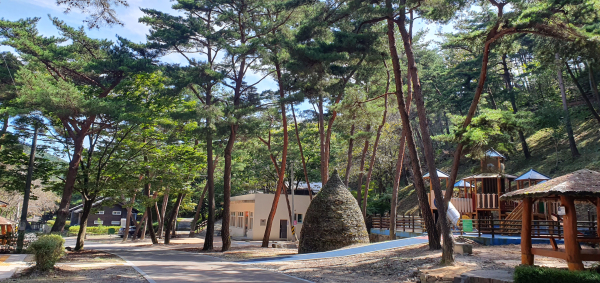 만수산자연휴양림 전경