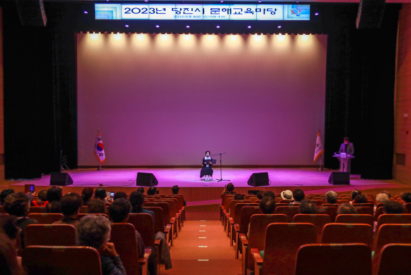 12일 시청 대강당에서 문해교육마당 개최